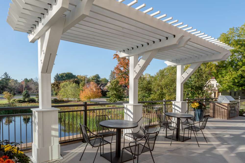 Terrace with view at ((location_name}} in Brown Deer, WI