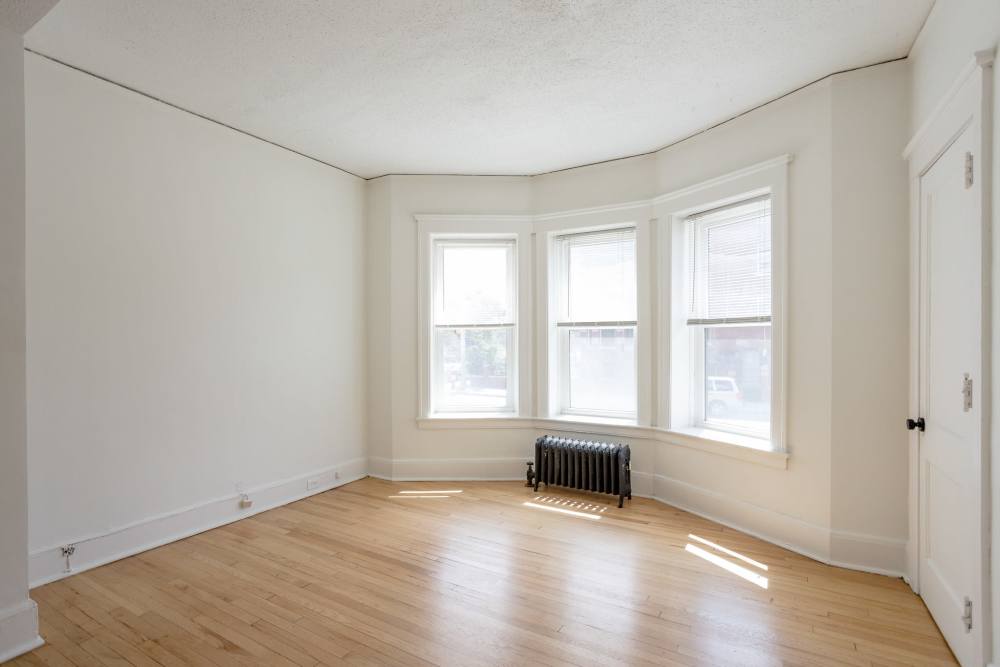 Model apartment at Detroit Living in Detroit, Michigan