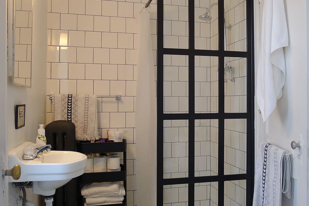 Bathroom at Detroit Living in Detroit, Michigan