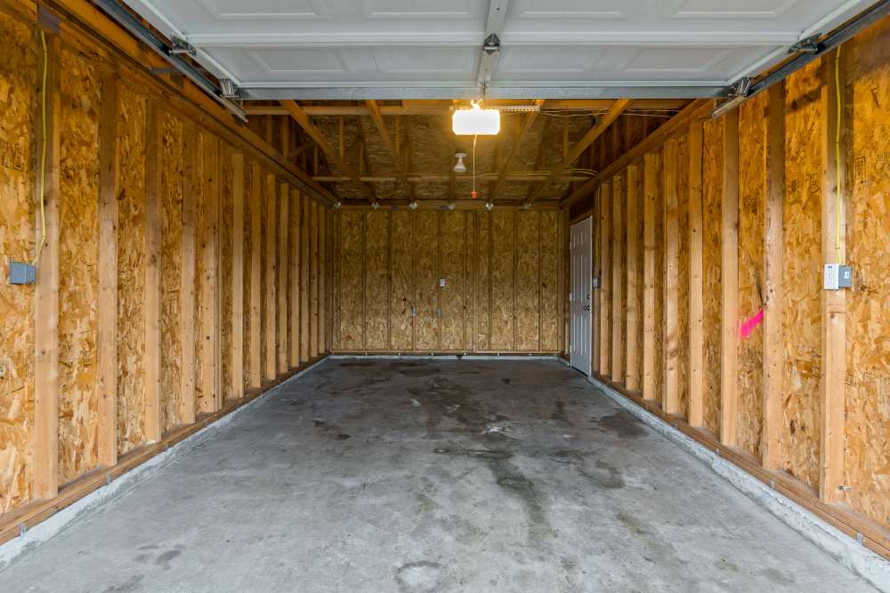 Inside One Car Garage in Discovery Village