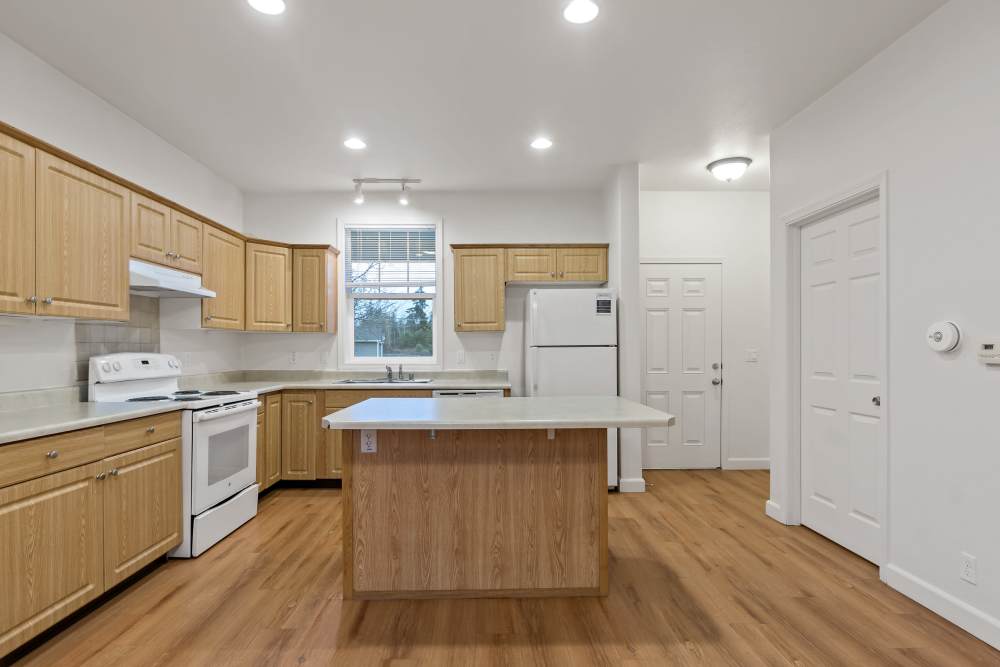 Kitchen Island in Discovery Village