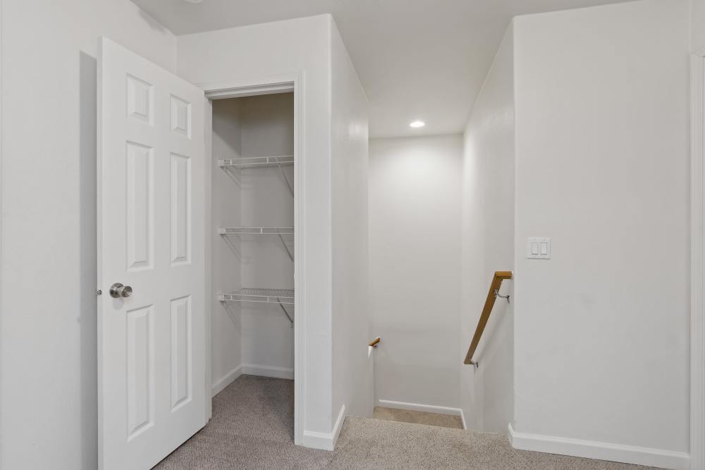 Linen Closet in Discovery Village