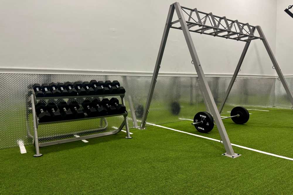 Fitness center at Fourteen01 Apartments in Orlando, Florida
