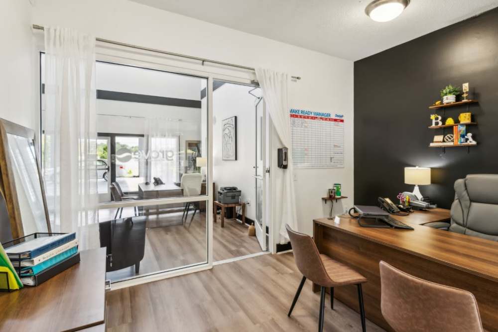 Leasing office at The Grove At Hickory Valley in Chattanooga, Tennessee