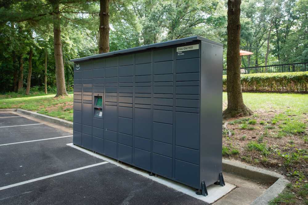 Community mailbox at The Elms at Old Mill in Millersville, Maryland