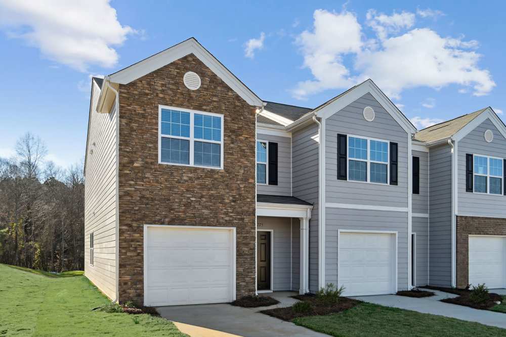 Apartment exterior at Norman Ridge Townhomes in Terrell, North Carolina