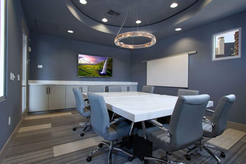 Business center at Ninety Degrees in Phoenix, Arizona 
