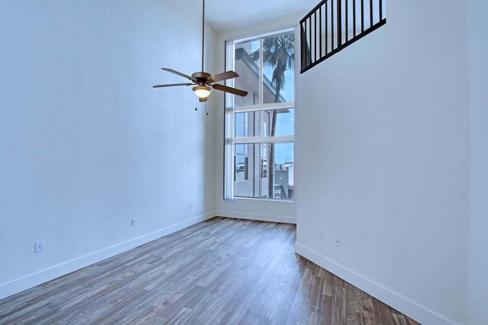 Bright living space at Ninety Degrees in Phoenix, Arizona
