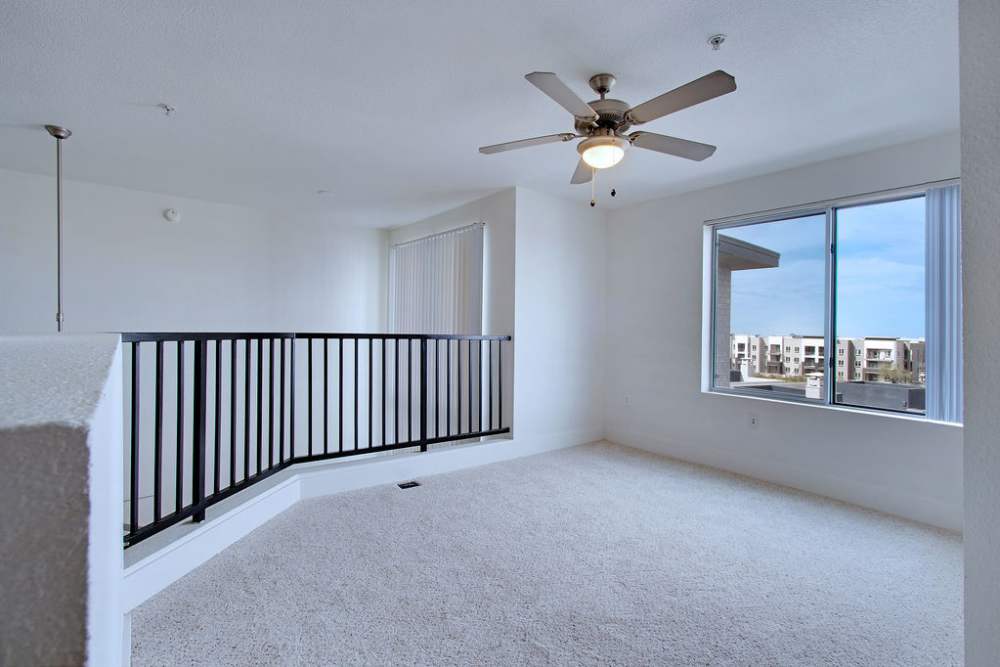 Loft area at Ninety Degrees in Phoenix, Arizona