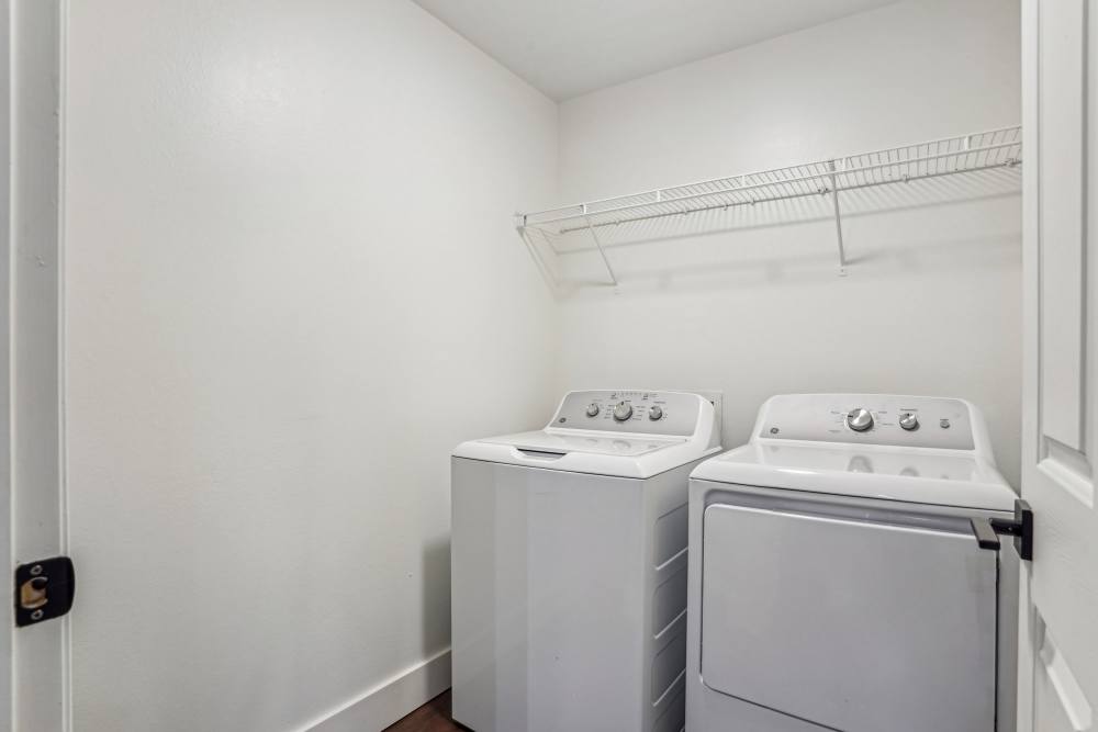 Washer and dryer at Cypress in McKinney, Texas