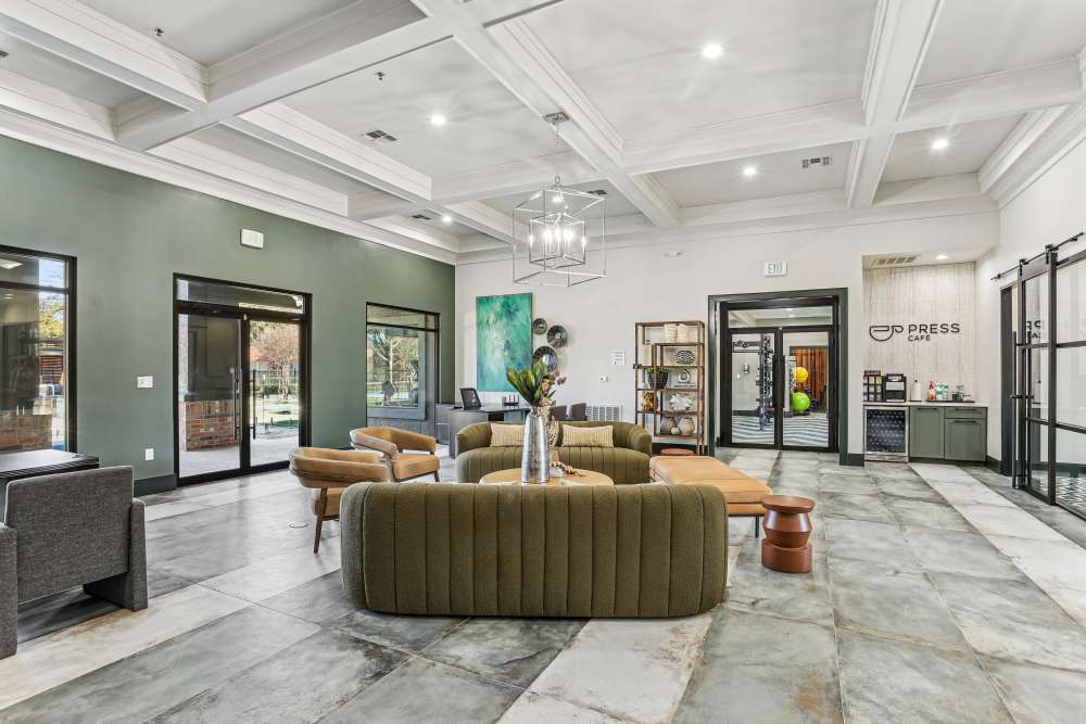Luxurious clubhouse at Cypress in McKinney, Texas