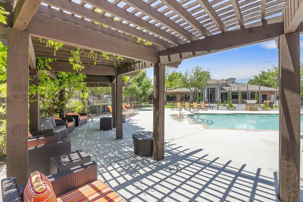 Sparkling pool at Cypress in McKinney, Texas