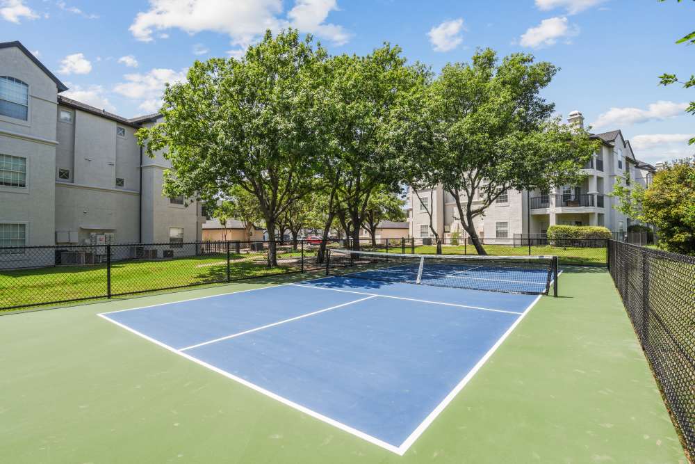 Tennis ground at Milan in Austin, Texas