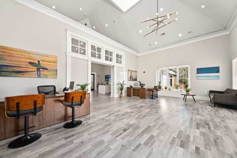Business center at Benton in Dallas, Texas, 