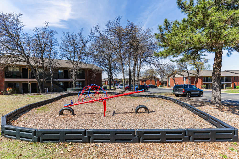 Playground at Oxford Oaks Apartments in Edmond, Oklahoma