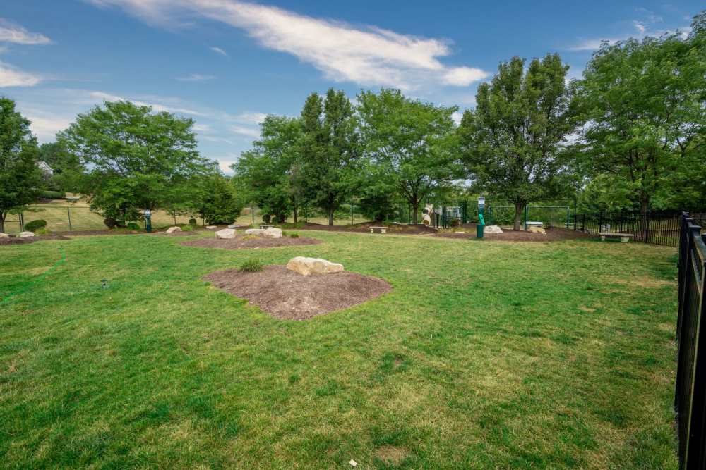  Lawn with greenery at Hawthorne Estates in Oakdale, PA