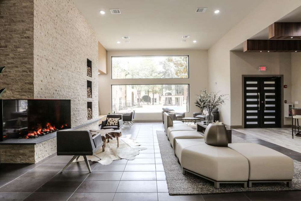 Boujee clubhouse at Ashford Lakes in Houston, Texas