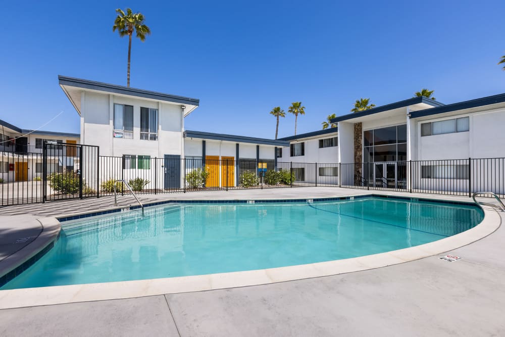 Pool area at State in San Diego, California