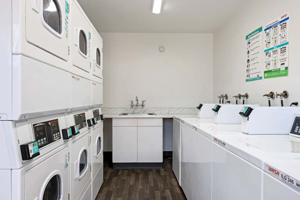 Laundry area at Terre at 989 Peach in El Cajon, California