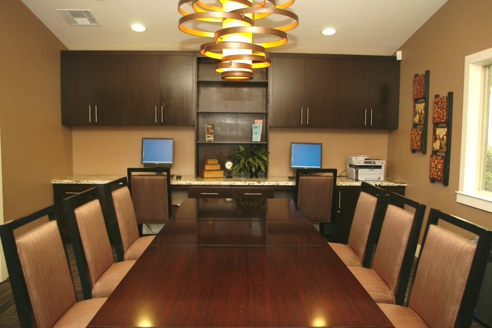 Dining space at Twin Creeks in Antioch, California