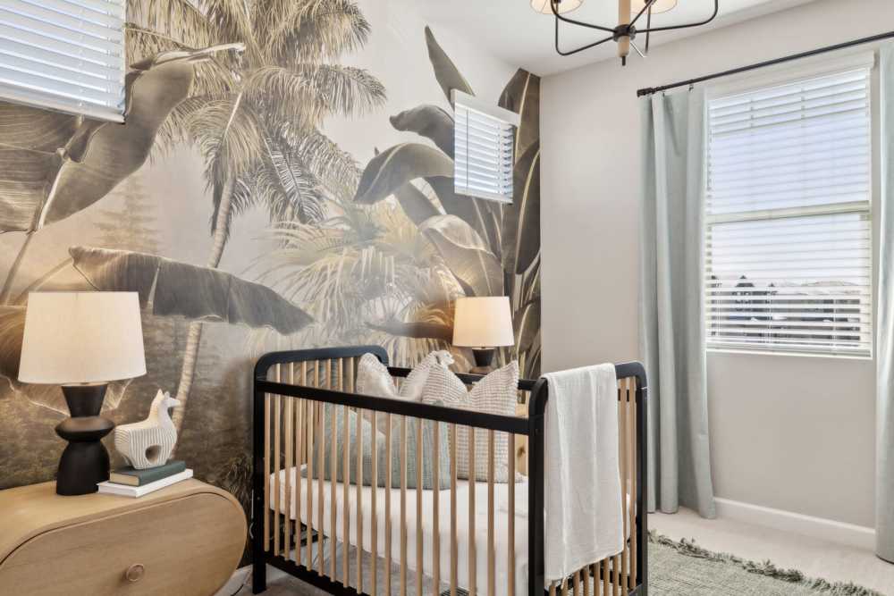 Baby room in a model home at BB Living Desert Ridge in Phoenix, Arizona