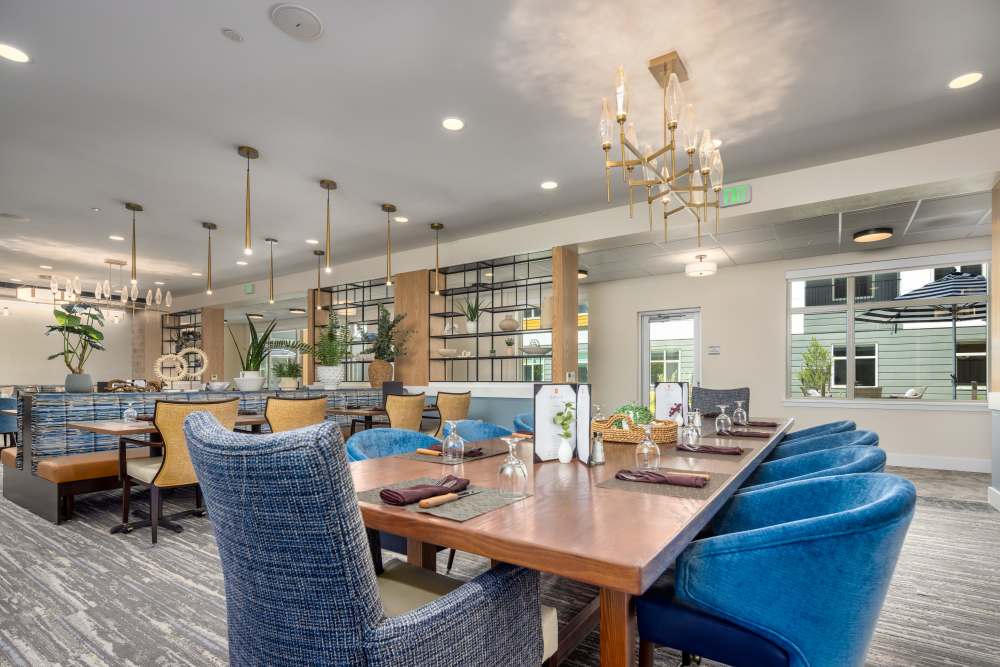 Cafe Dining room at Clearwater Beaverton in Beaverton, Oregon
