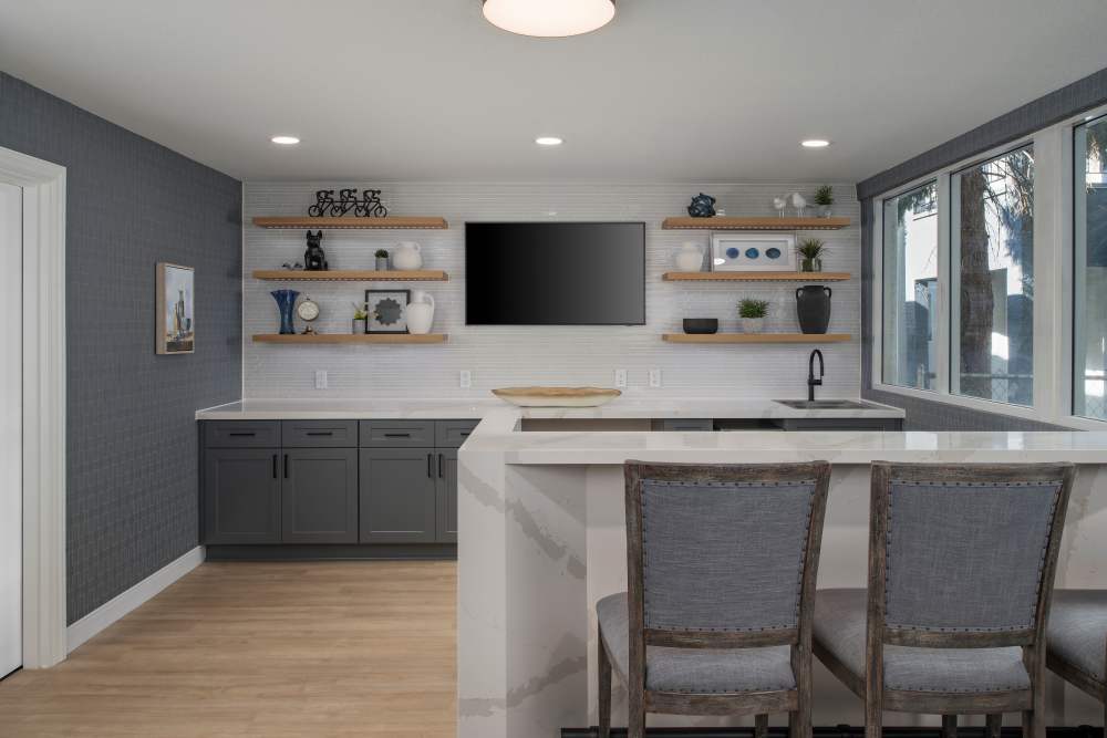 Kitchen area at Peaks at Millcreek in Salt Lake City, Utah