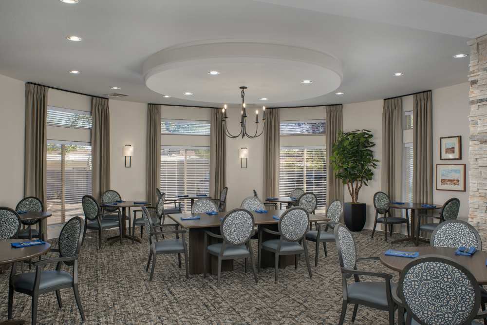 Banquet area at Ridge at the Stratford in Phoenix, Arizona