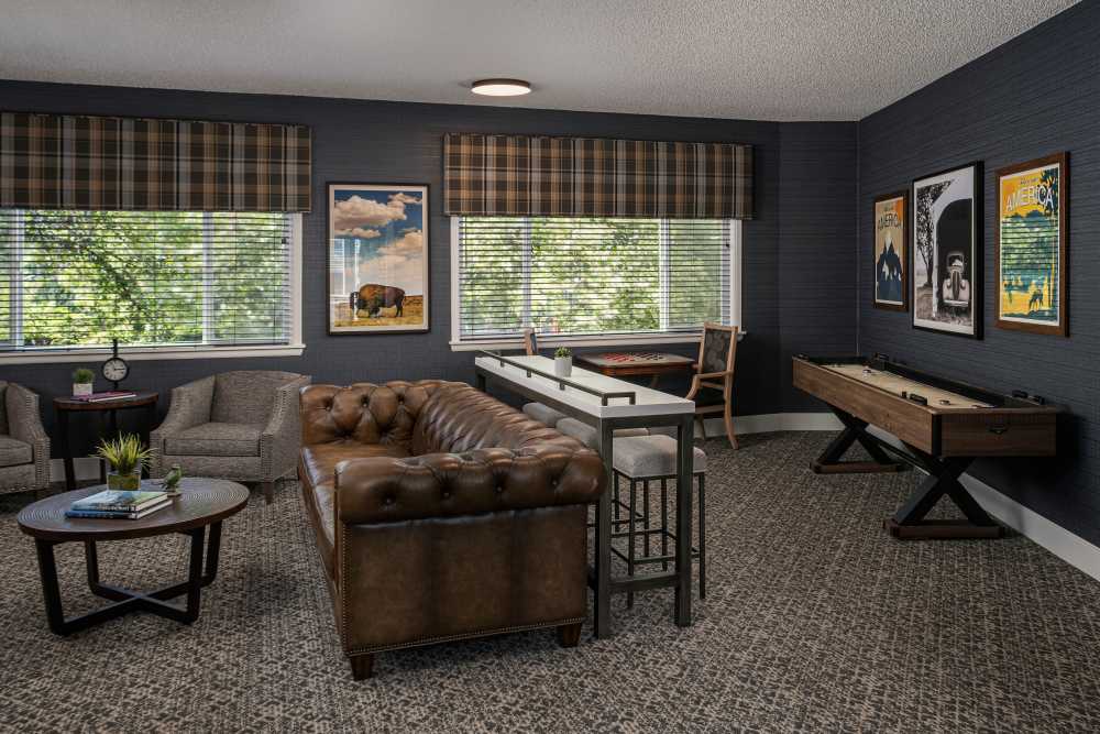 Game room  at The Ridge at Oregon City in Oregon City, Oregon