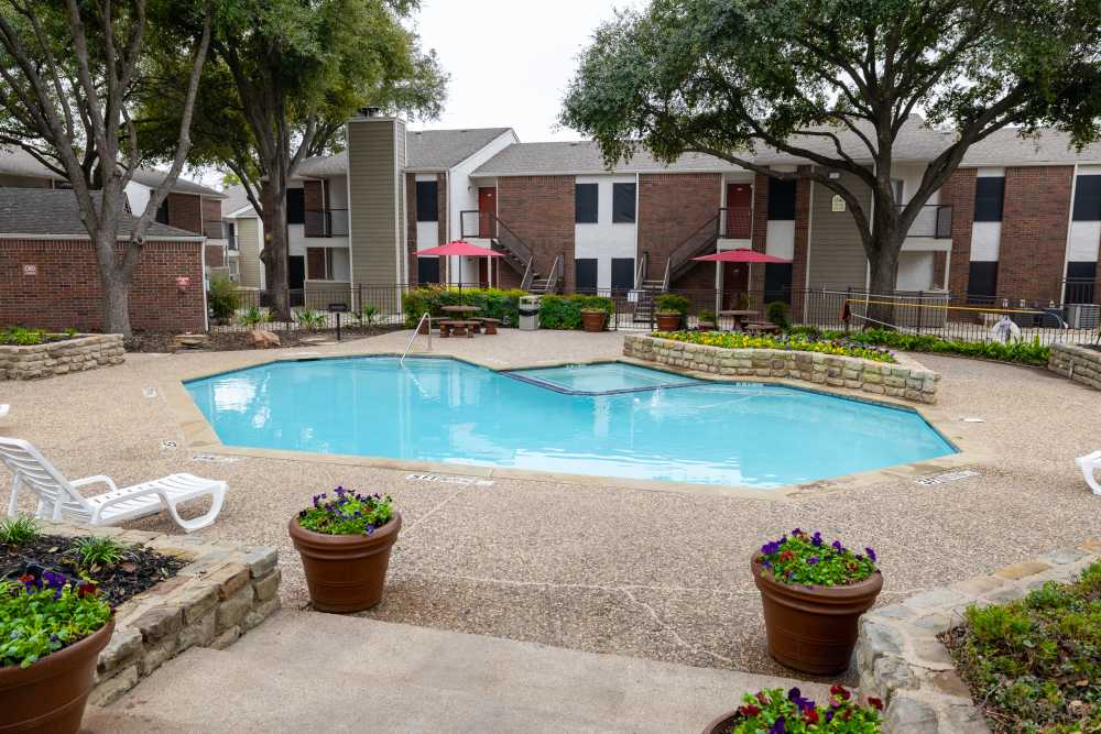 Aerial view  at Willow Glen in Fort Worth, Texas