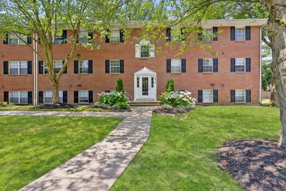 Apartment exterior at Eagle Rock Apartments at Bel Air North in Forest Hill, Maryland