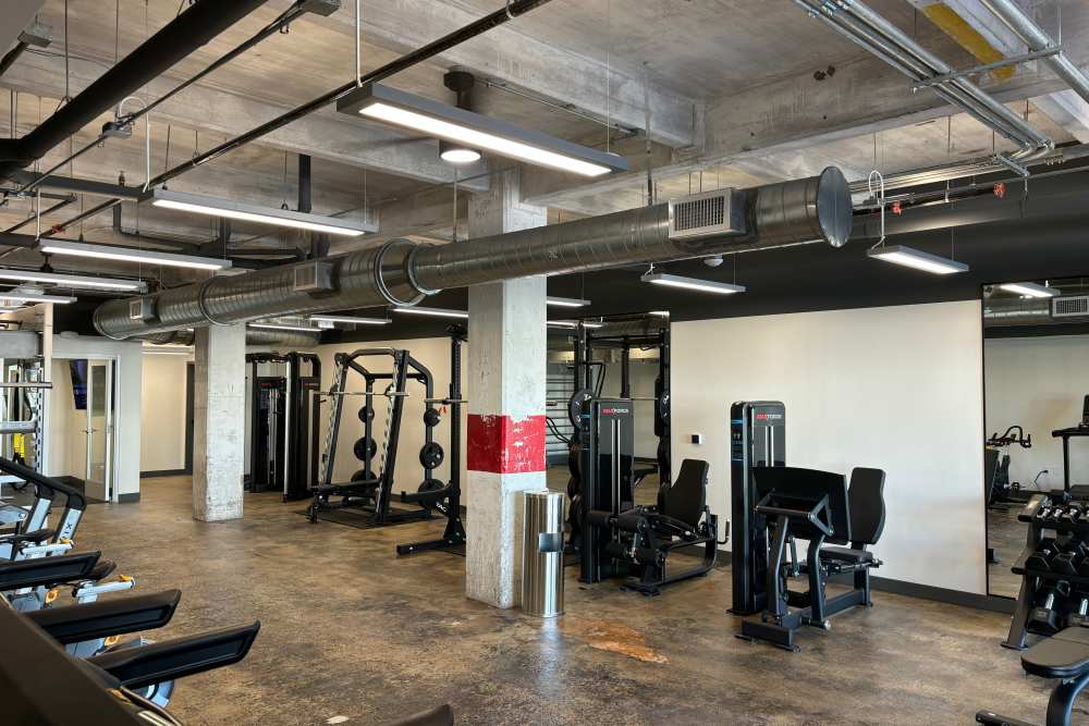 Fitness gym studio at Workhouse at Union Terminal in Jacksonville, Florida
