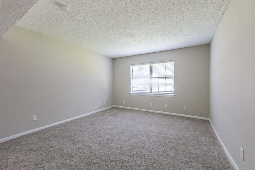 Spacious bedroom at Huffman Mill Townhomes in Burlington, North Carolina,