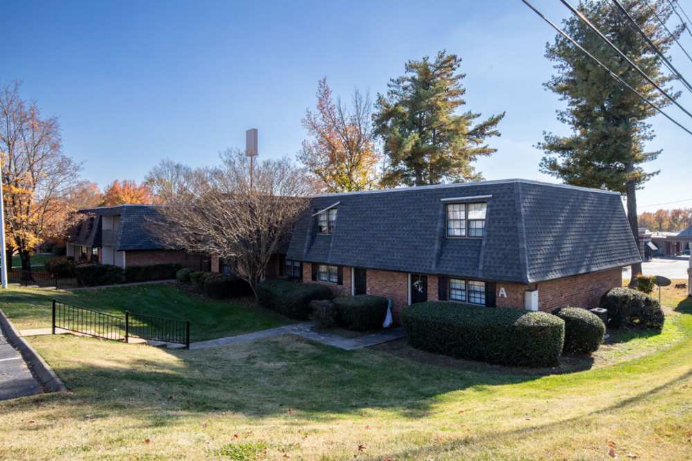 Vibrant community at Huffman Mill Townhomes in Burlington, North Carolina,
