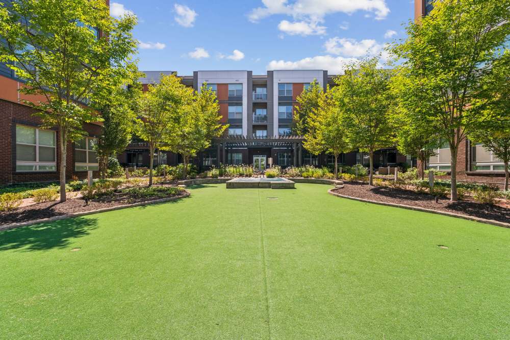 Miniature golf at Discovery Square in Herndon, Virginia