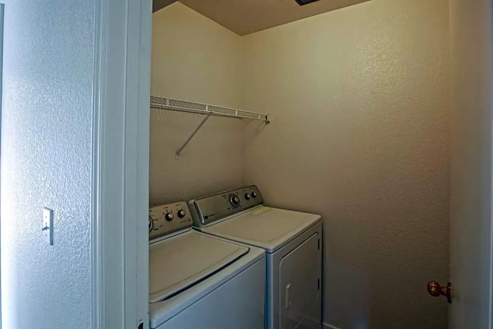 Laundry Machines at Vista Point in Reno, Nevada