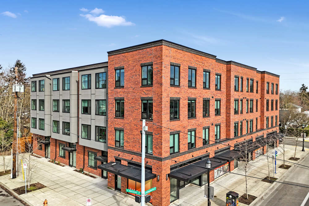 Exterior building at Koz on Killingsworth in Portland, Oregon