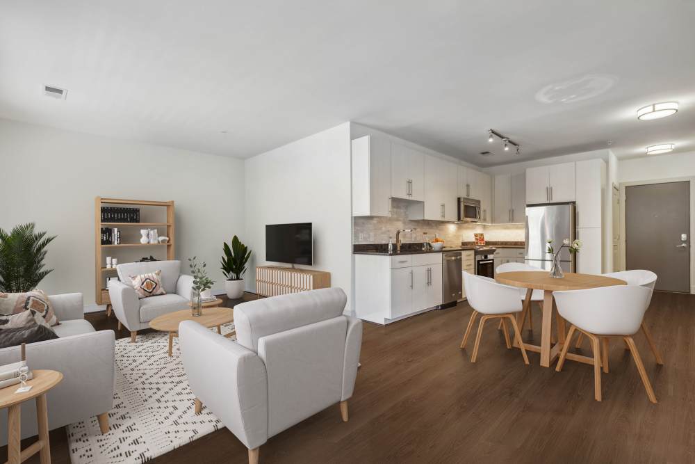 Living Room-Dining Room