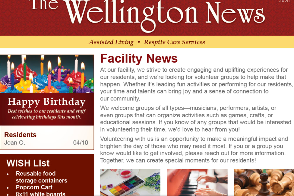 April 2025 Newsletter