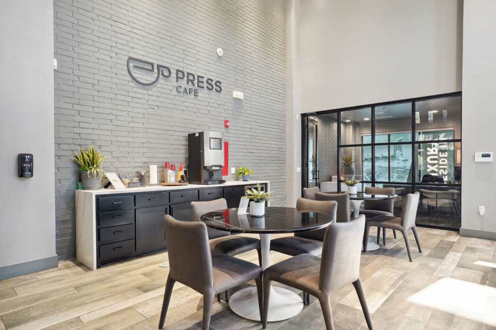 Clubhouse cafe  at Trinity Bluff & Trinity District in Fort Worth, Texas