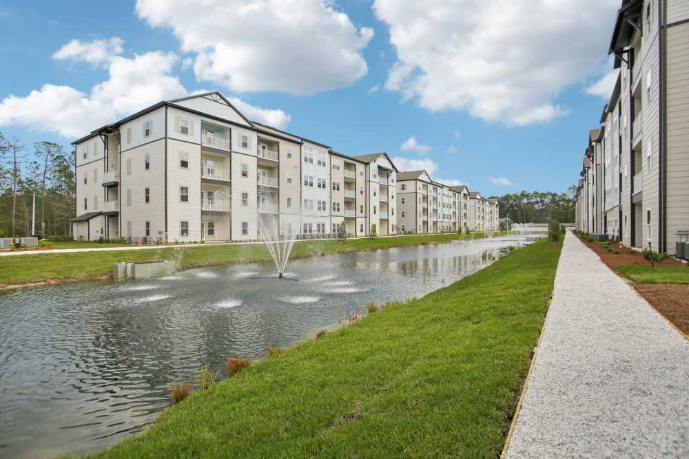 Beautiful apartmetns overlooking the water at Avion Apartments in Jacksonville, Florida