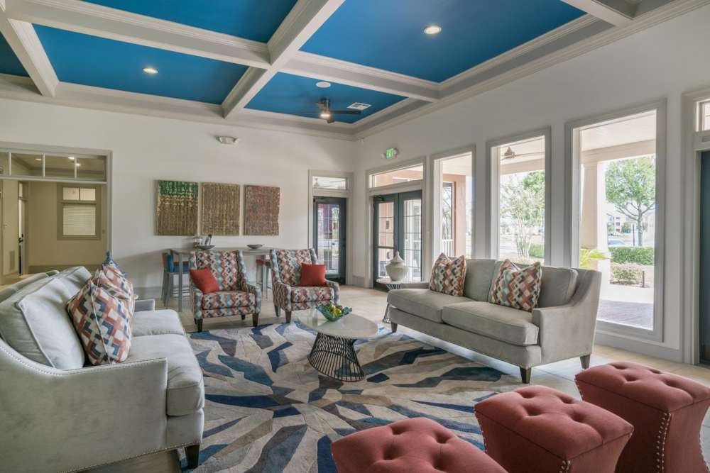 Luxurious clubhouse at The Haven At West Melbourne in West Melbourne, Florida