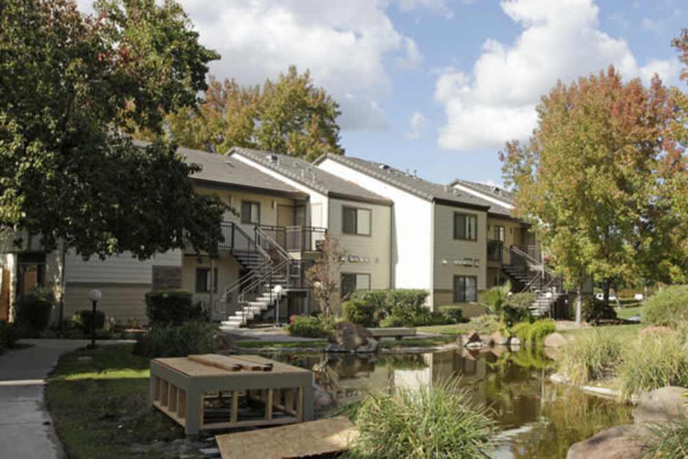 Community grounds at Twin Creeks in Antioch, California