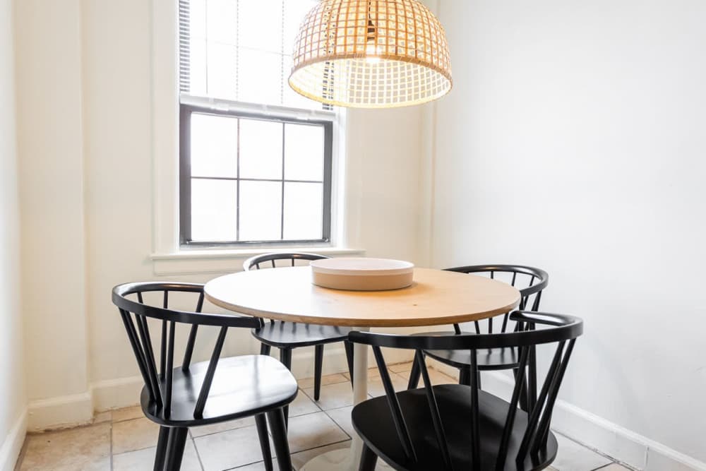 Dining area at Detroit Living in Detroit,Michigan