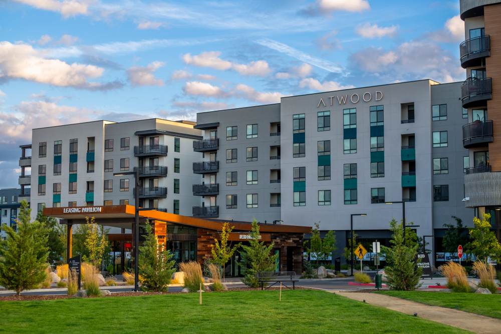 Exterior of Atwood at Reno Experience District in Reno, Nevada