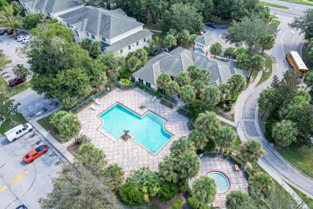 Charming view at Clarcona Groves in Orlando, Florida,