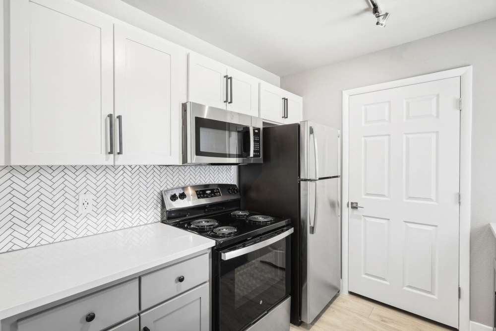 Bright kitchen at Paseo Park in Glendale. AZ