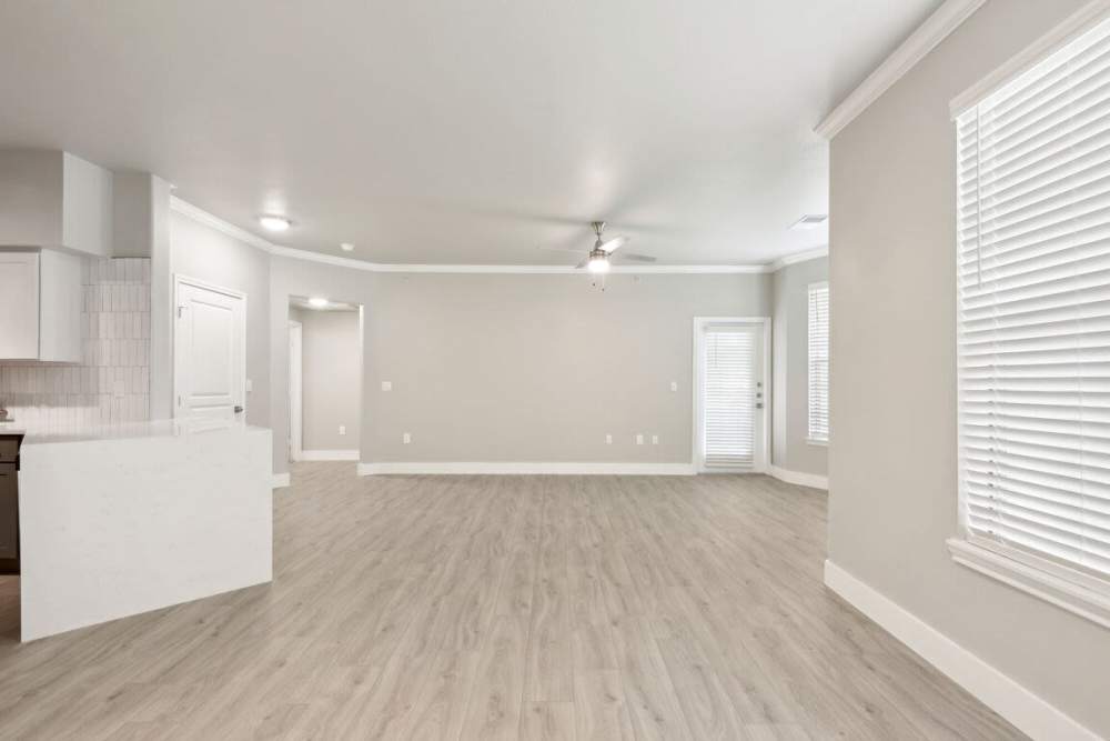 Open floor plan at Collier in Pflugerville, Texas