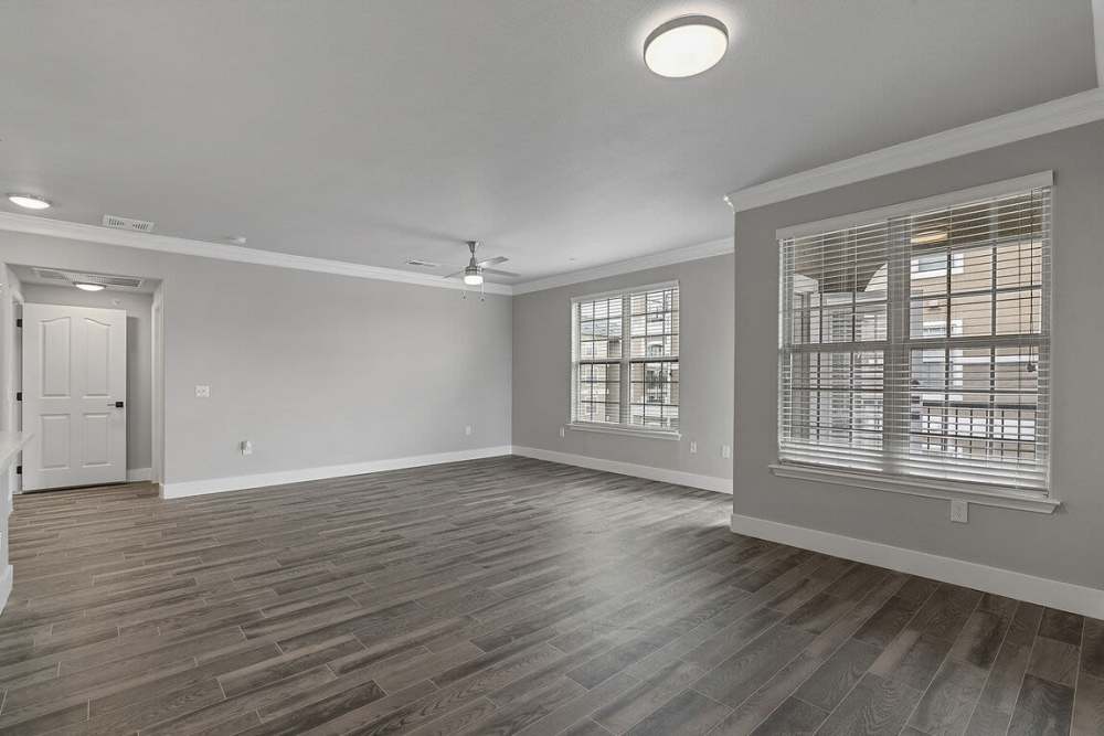 View of bright room at Seagrove in Conroe, Texas