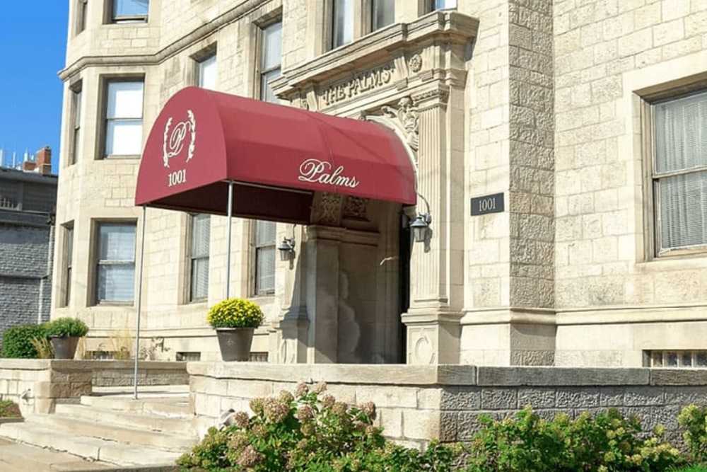 Property entrance at Detroit Living in Detroit,Michigan